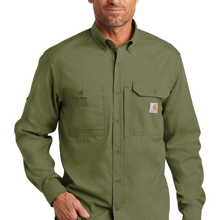 Carhartt Force  ® Ridgefield Solid Long Sleeve Shirt. CT102418