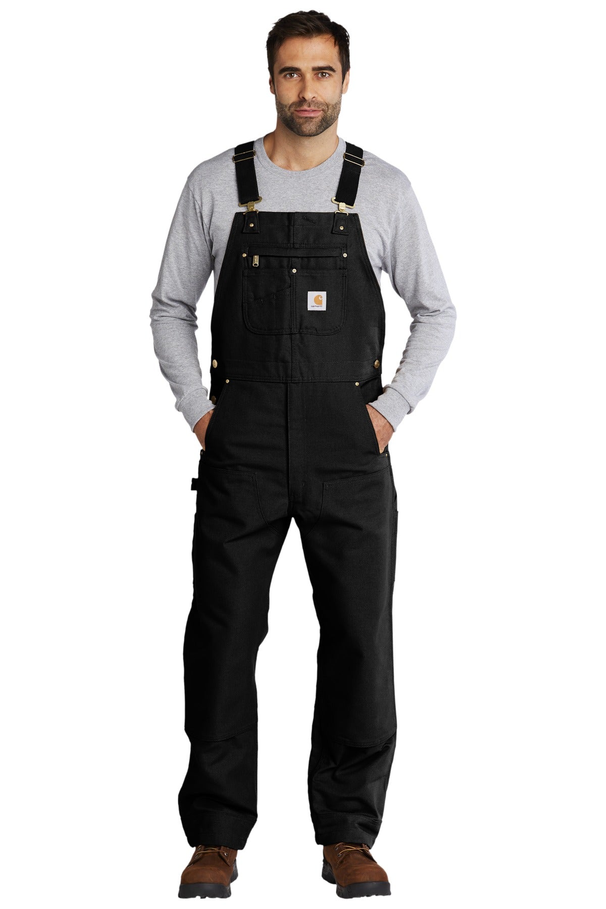 Carhartt® Duck Unlined Bib Overalls CT102776