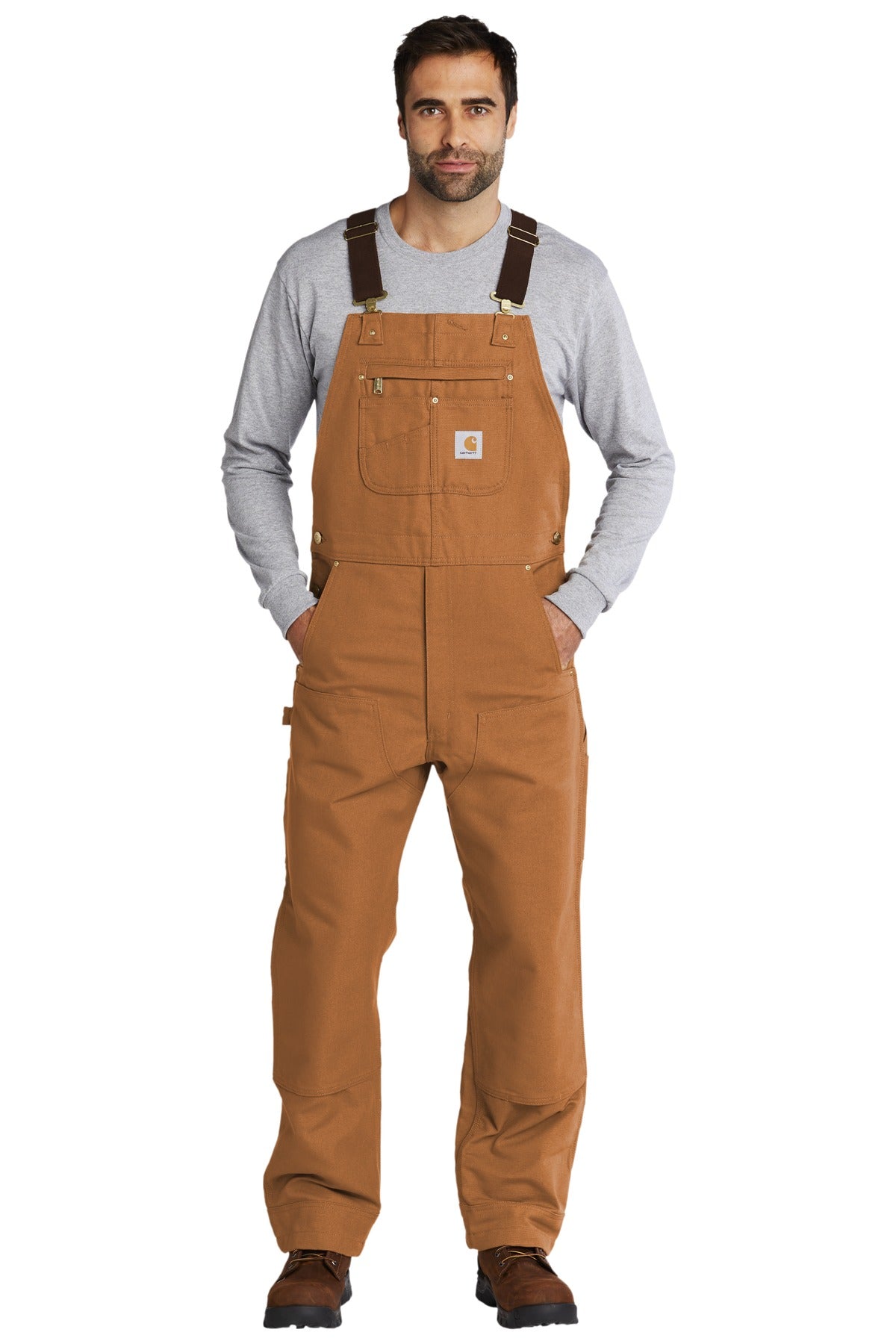 Carhartt® Duck Unlined Bib Overalls CT102776