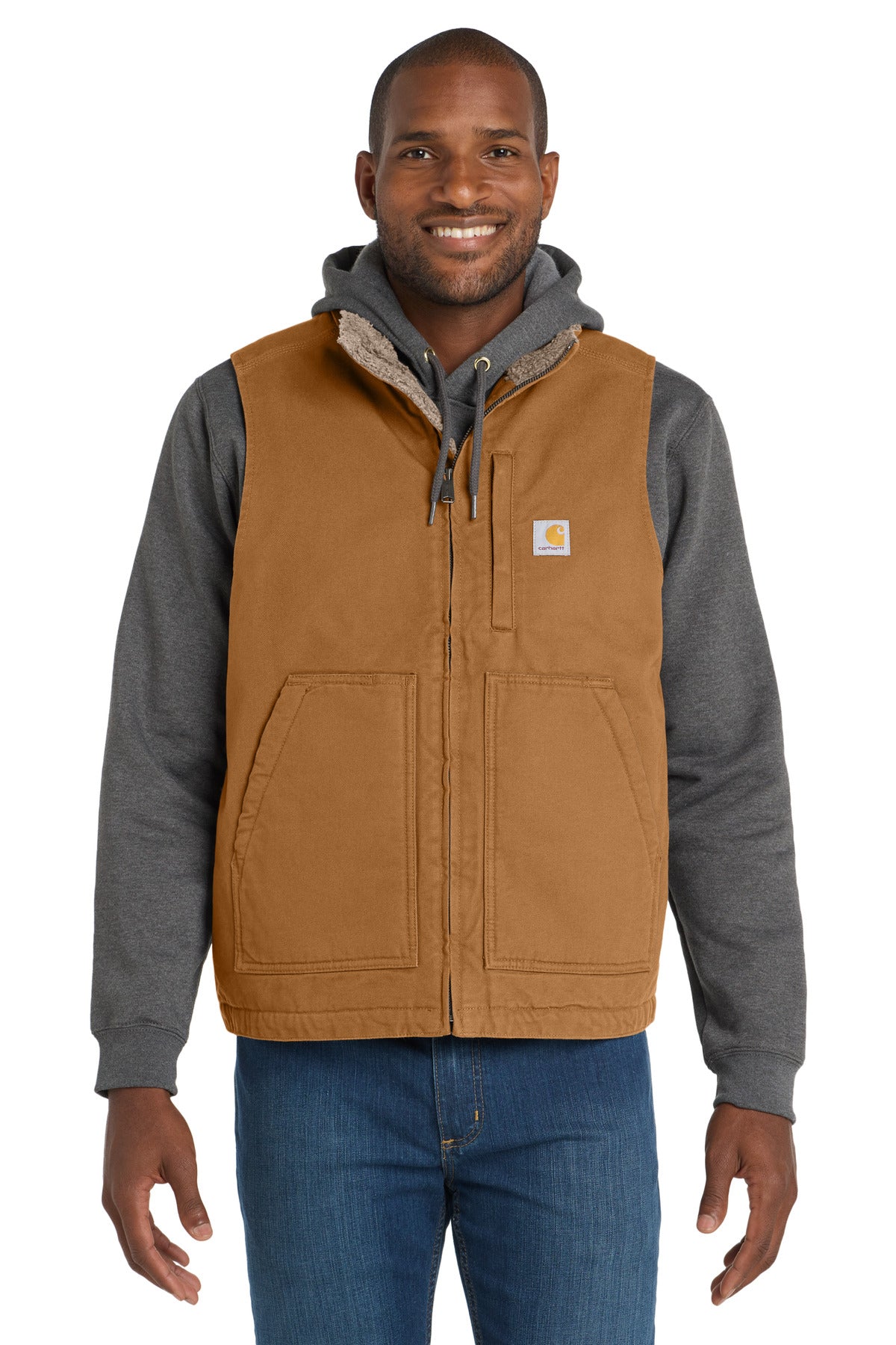 Carhartt® Sherpa-Lined Mock Neck Vest CT104277