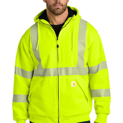 Carhartt ® ANSI 107 Class 3 Lined Full-Zip Sweatshirt CT104988
