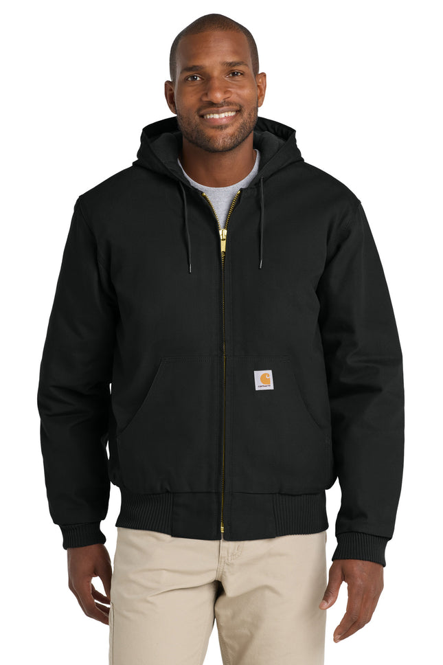 Carhartt  ® Quilted-Flanne-Lined Duck Active Jac. CT106677
