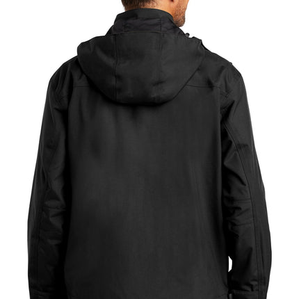 Carhartt  ® Rain Defender  ® Paxton Heavyweight Hooded Zip Mock Sweatshirt. CT100617