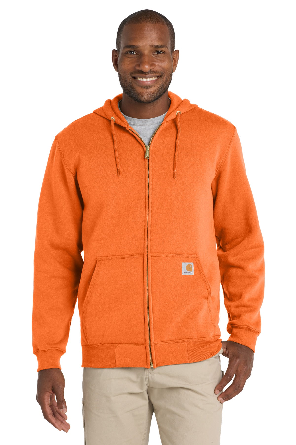 Carhartt ® Midweight Hooded Zip-Front Sweatshirt CTK122