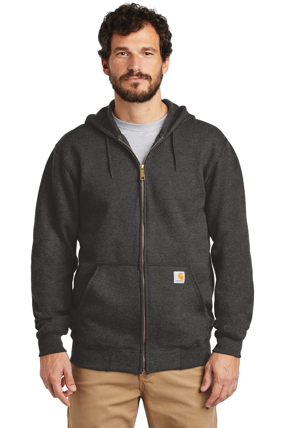 Carhartt ® Midweight Hooded Zip-Front Sweatshirt CTK122