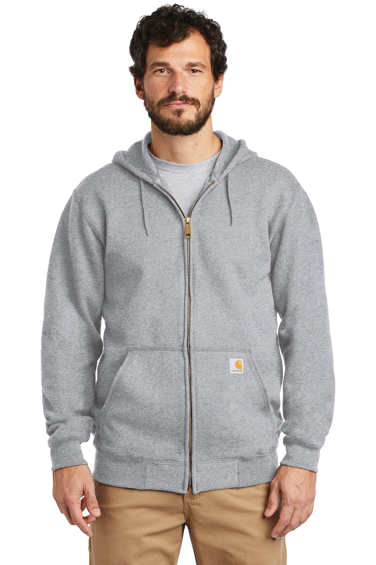 Carhartt ® Midweight Hooded Zip-Front Sweatshirt CTK122