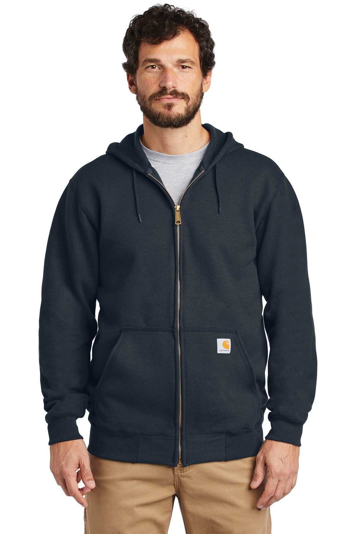 Carhartt ® Midweight Hooded Zip-Front Sweatshirt CTK122