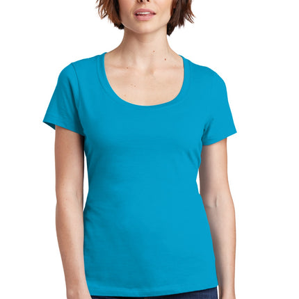 District ® Women's Perfect Weight ® Scoop Tee. DM106L