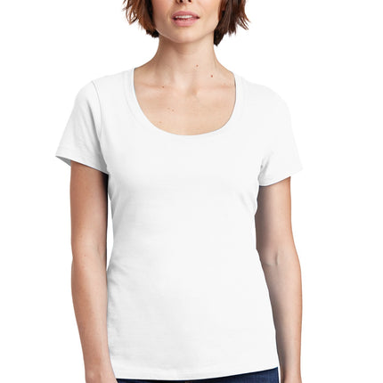 District ® Women's Perfect Weight ® Scoop Tee. DM106L