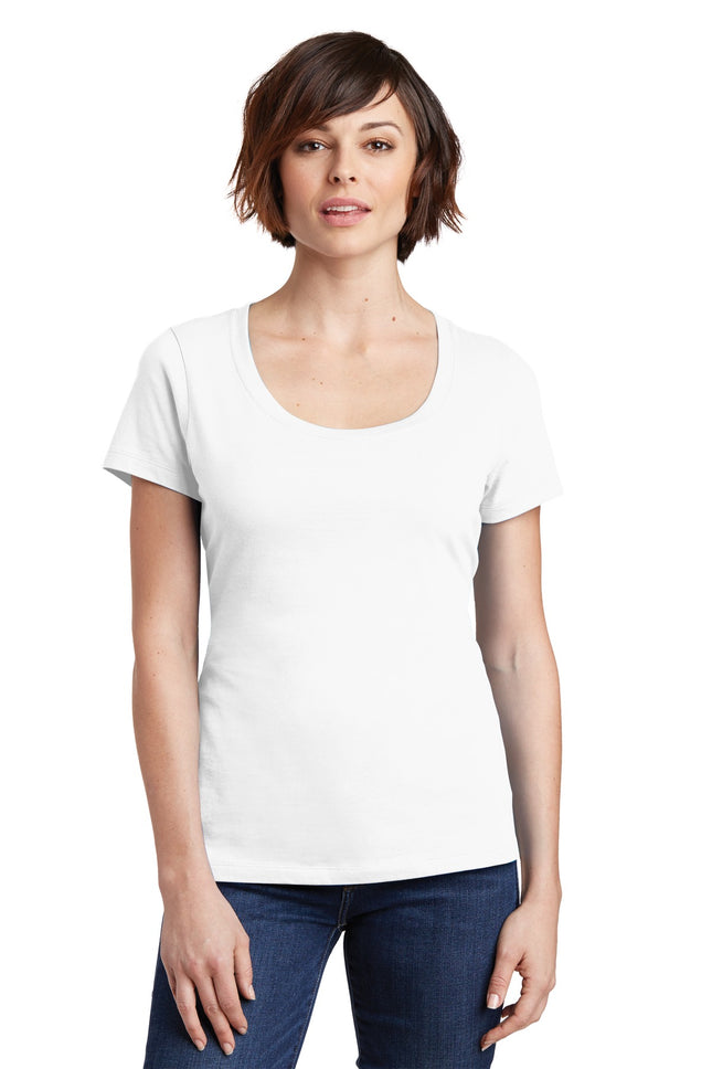 District ® Women's Perfect Weight ® Scoop Tee. DM106L