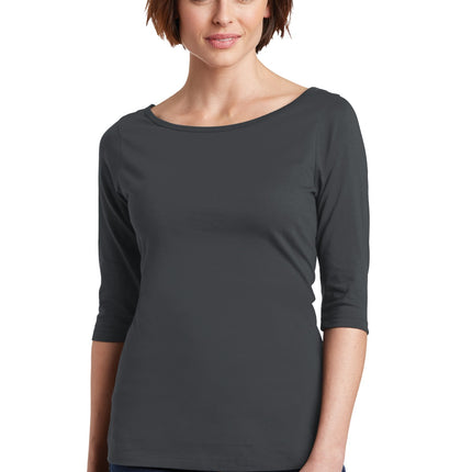 District ® Women's Perfect Weight ® 3/4-Sleeve Tee. DM107L