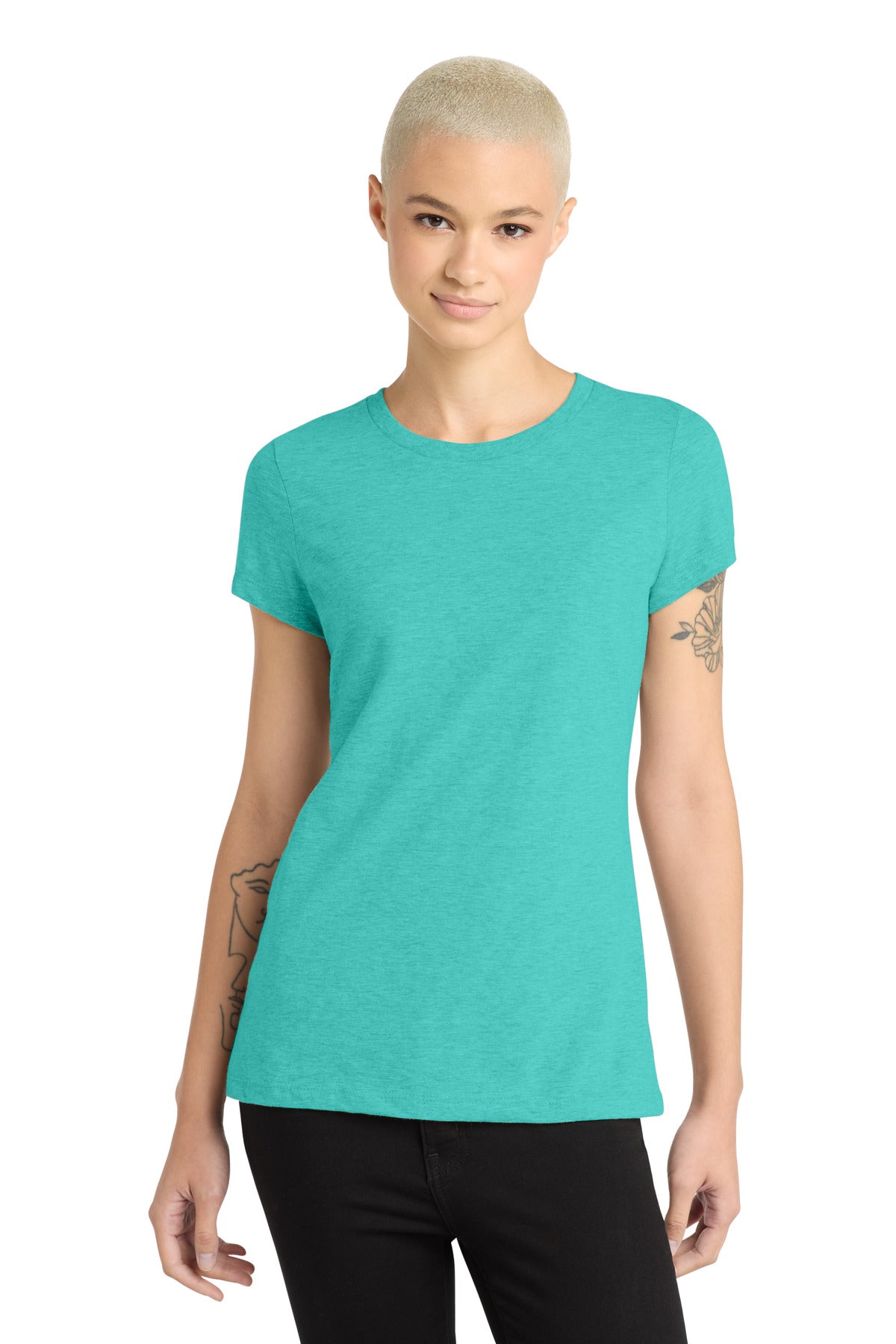 District ® Women's Perfect Blend® CVC Tee DM108L