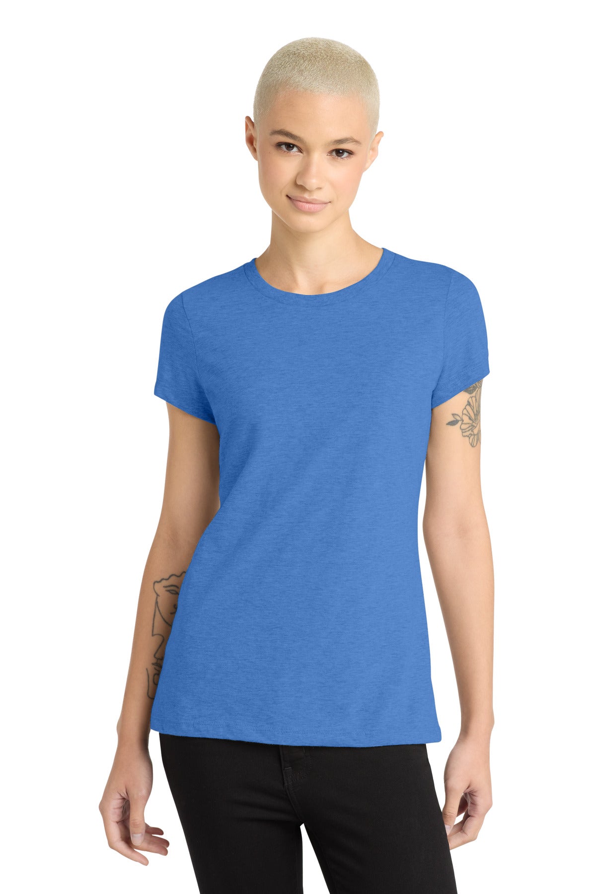 District ® Women's Perfect Blend® CVC Tee DM108L