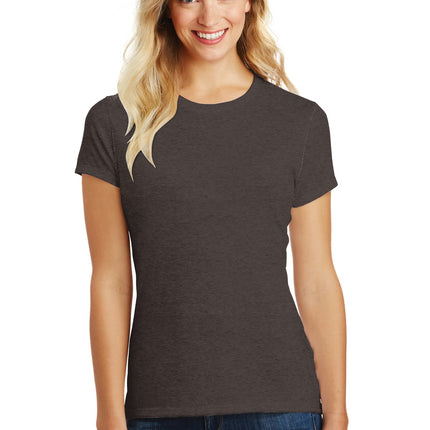 District  ®  Women's Perfect Blend ®  CVC Tee. DM108L