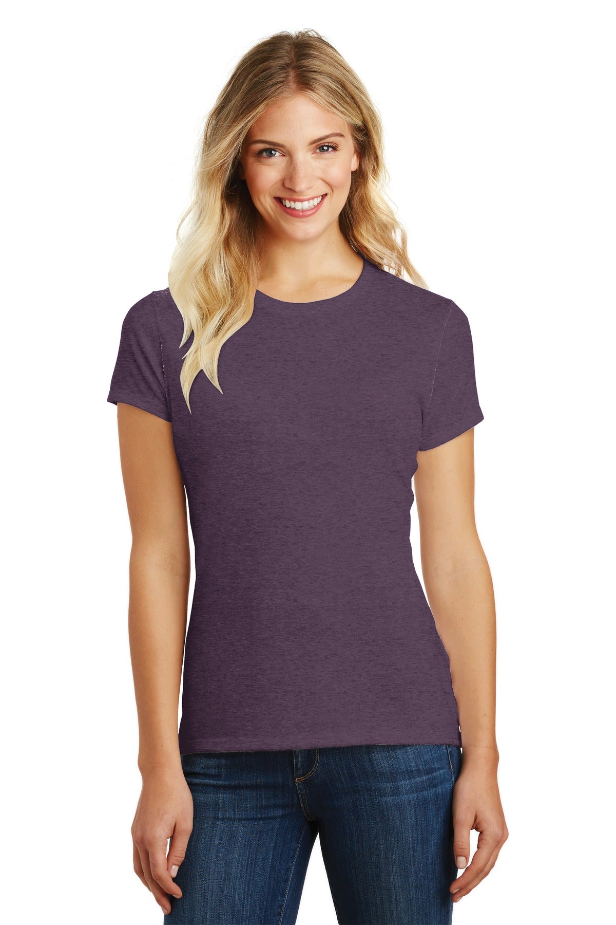 District ® Women's Perfect Blend® CVC Tee DM108L