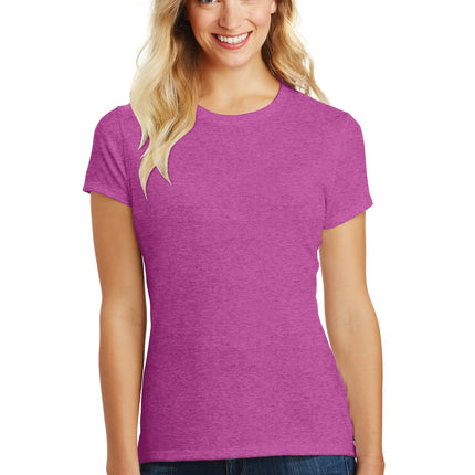 District  ®  Women's Perfect Blend ®  CVC Tee. DM108L