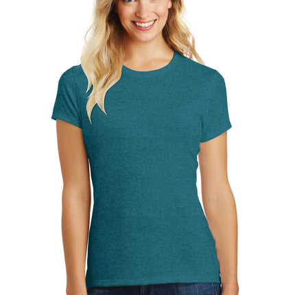 District  ®  Women's Perfect Blend ®  CVC Tee. DM108L