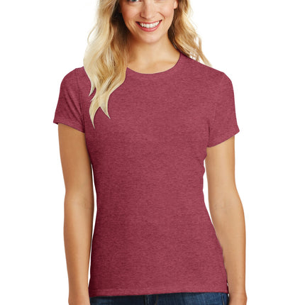 District  ®  Women's Perfect Blend ®  CVC Tee. DM108L