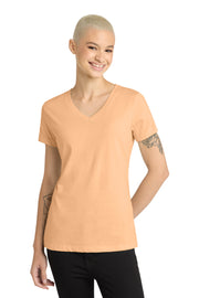 District® - Women's Perfect Weight® V-Neck Tee DM1170L