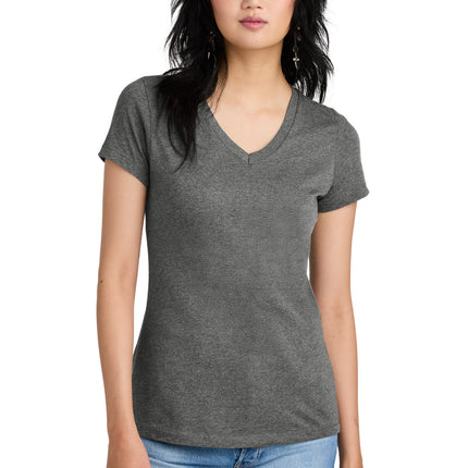 District ®  - Women's Perfect Weight ®  V-Neck Tee. DM1170L