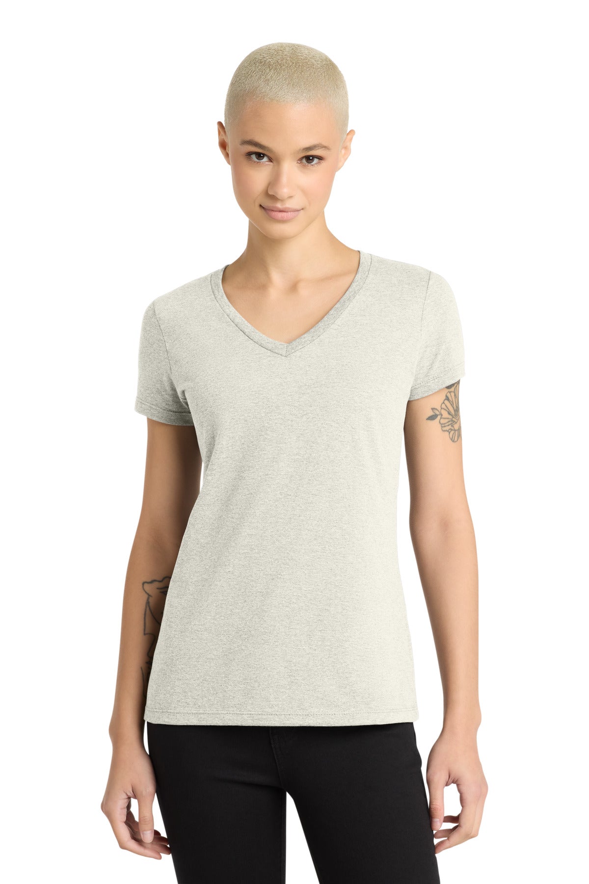 District® - Women's Perfect Weight® V-Neck Tee DM1170L