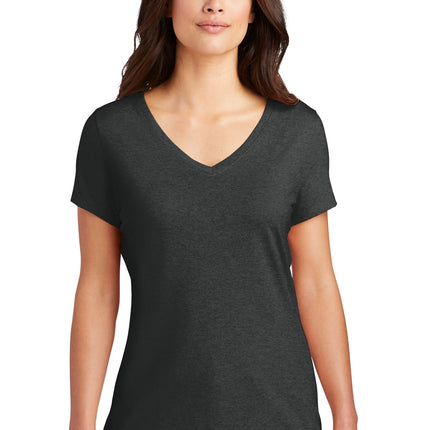 District ®  Women's Perfect Tri ®  V-Neck Tee. DM1350L