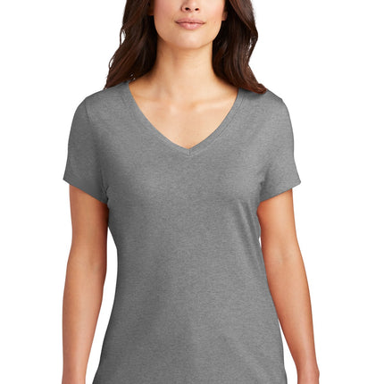 District ®  Women's Perfect Tri ®  V-Neck Tee. DM1350L