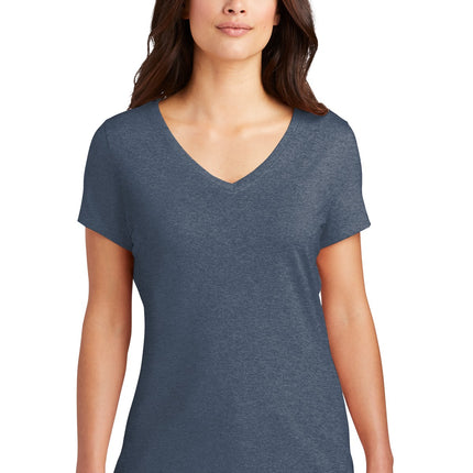 District ®  Women's Perfect Tri ®  V-Neck Tee. DM1350L
