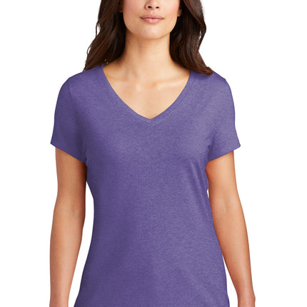 District ®  Women's Perfect Tri ®  V-Neck Tee. DM1350L