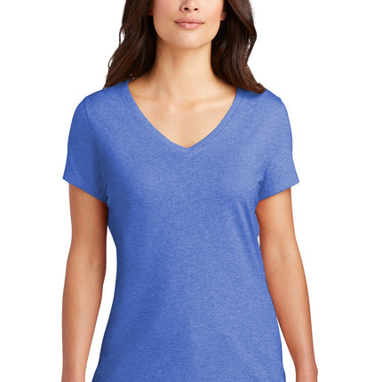 District ®  Women's Perfect Tri ®  V-Neck Tee. DM1350L