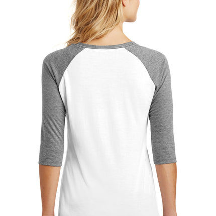 District ® Women's Perfect Blend ® CVC Long Sleeve Tee DT110