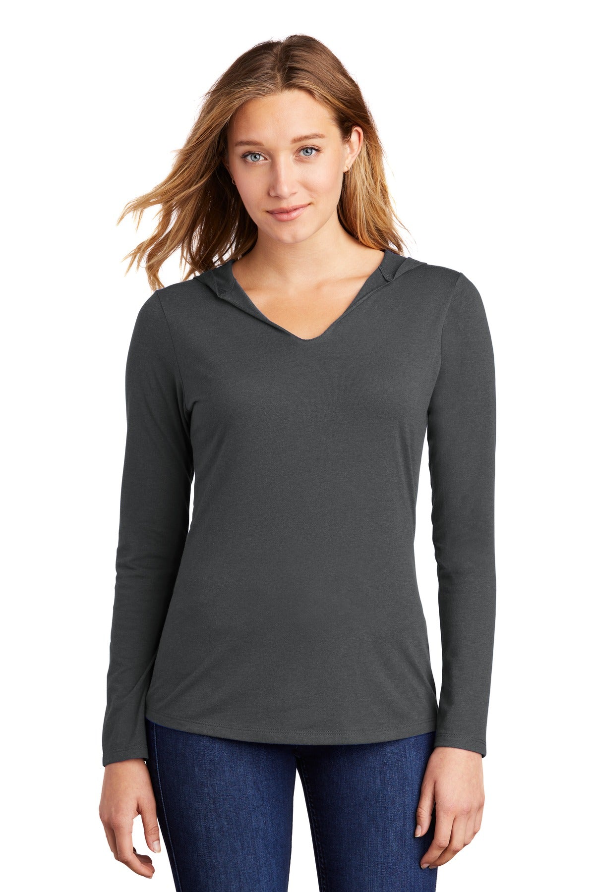 District® Women's Perfect Tri® Long Sleeve Hoodie DM139L