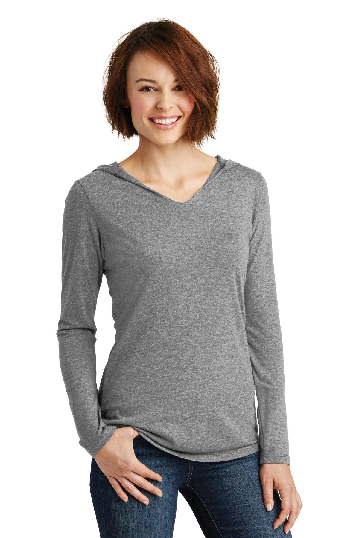 District® Women's Perfect Tri® Long Sleeve Hoodie DM139L