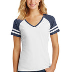 White/ Heathered True Navy / XS