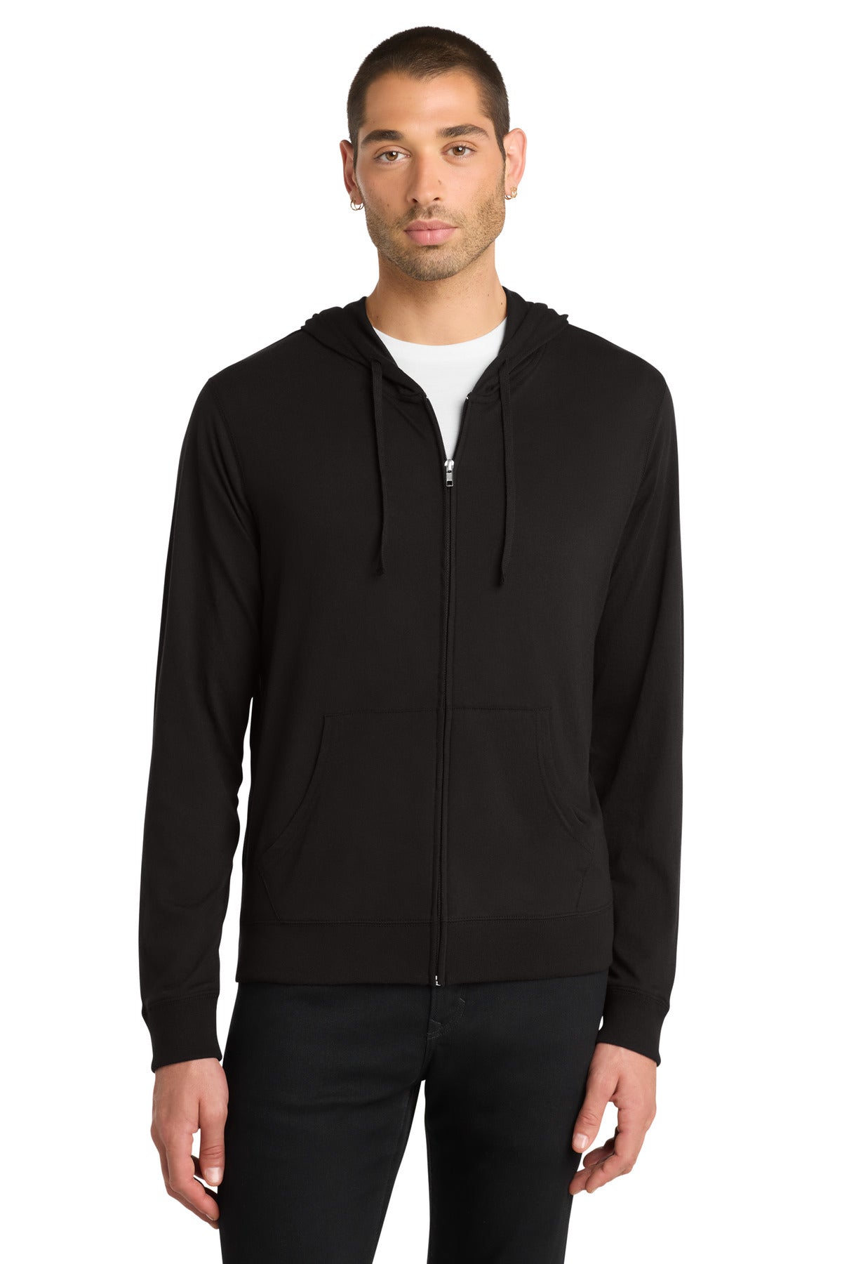 District® Jersey Full-Zip Hoodie DT1100