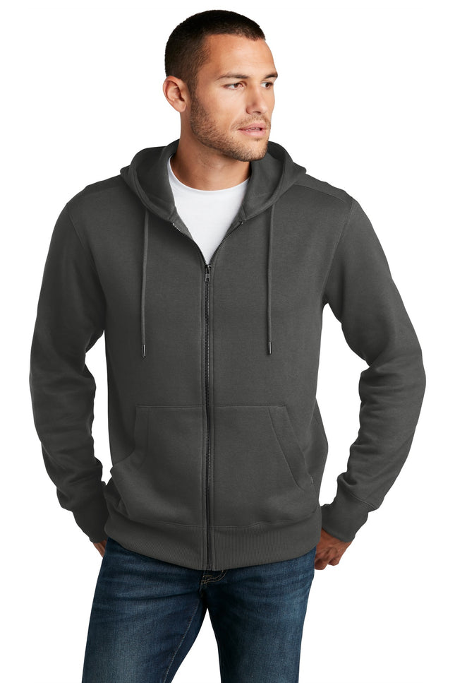 District  ® Perfect Weight  ® Fleece Full-Zip Hoodie DT1103