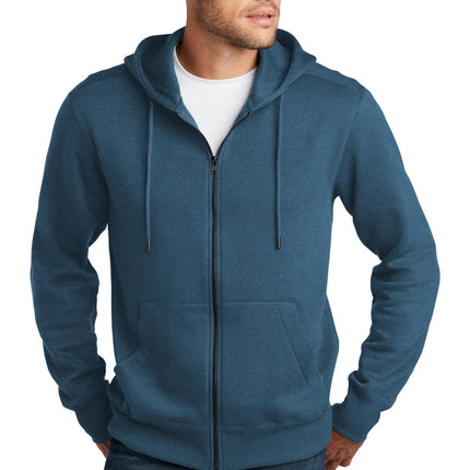 District  ® Perfect Weight  ® Fleece Full-Zip Hoodie DT1103