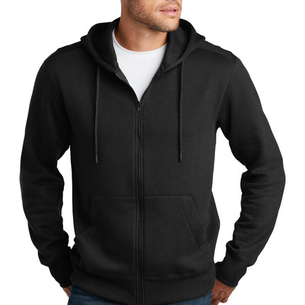 District  ® Perfect Weight  ® Fleece Full-Zip Hoodie DT1103