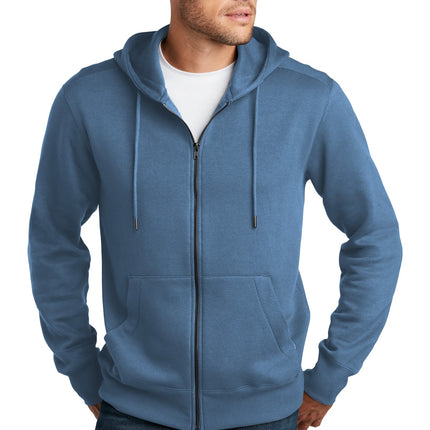 District  ® Perfect Weight  ® Fleece Full-Zip Hoodie DT1103