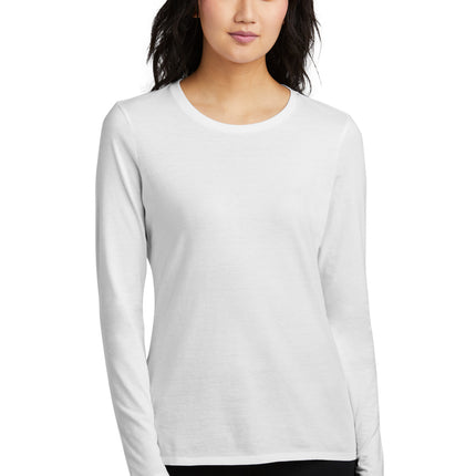 District ® Women's Perfect Blend ® CVC Long Sleeve Tee DT110