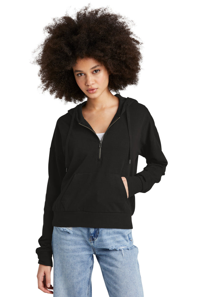 District ® Women's Perfect Tri ® Fleece 1/2-Zip Pullover DT1311