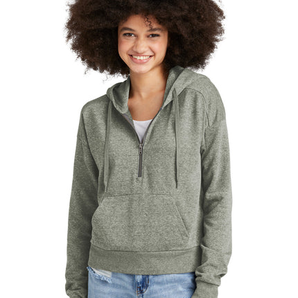 District ® Women's Perfect Tri ® Fleece 1/2-Zip Pullover DT1311