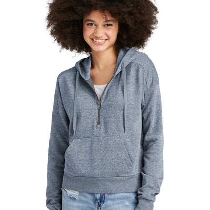 District ® Women's Perfect Tri ® Fleece 1/2-Zip Pullover DT1311