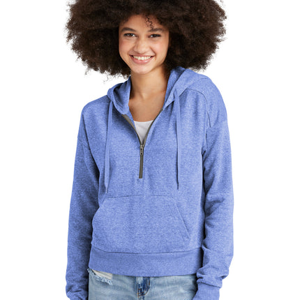 District ® Women's Perfect Tri ® Fleece 1/2-Zip Pullover DT1311