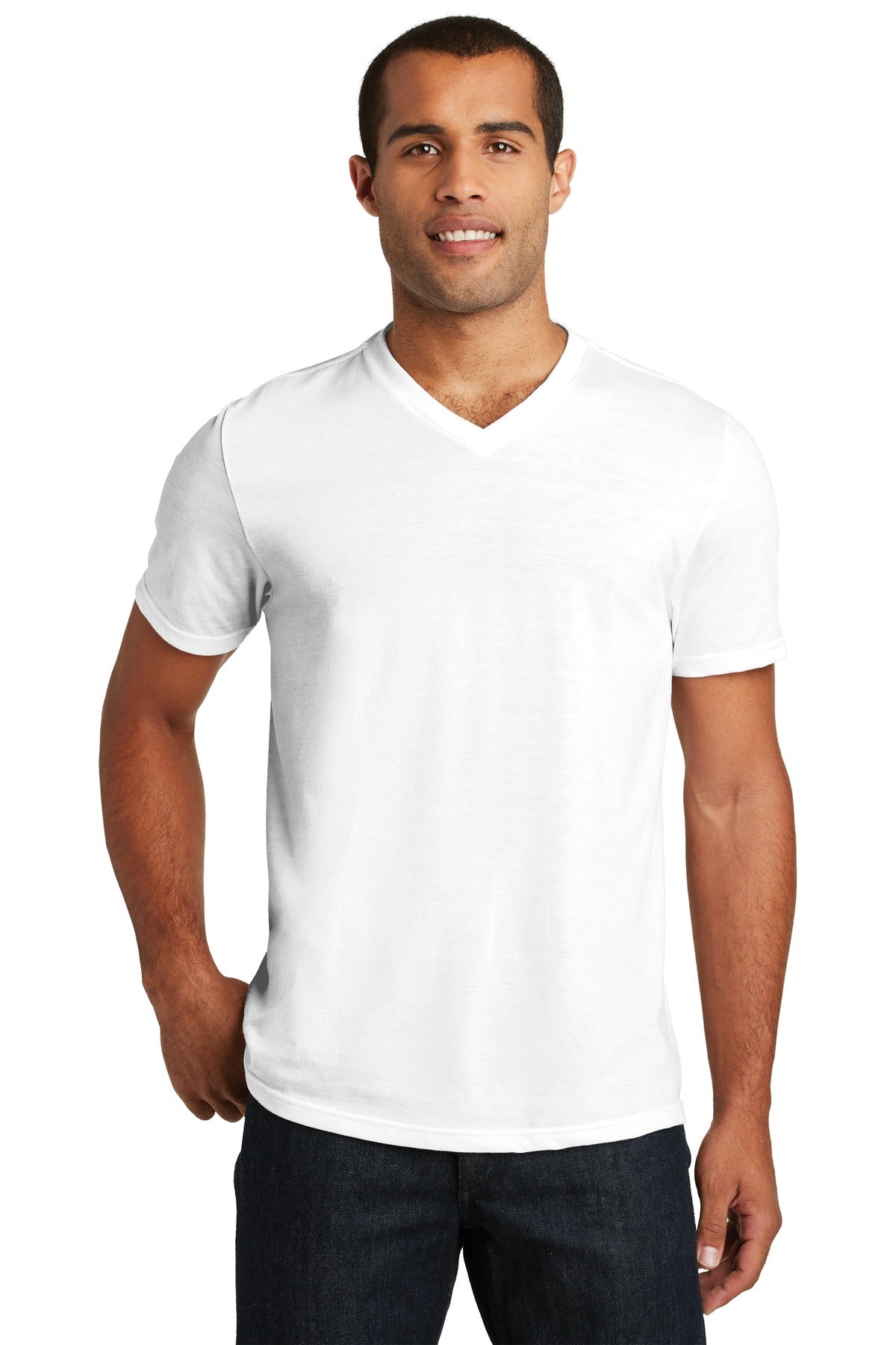 District ®  Perfect Tri® V-Neck Tee DT1350