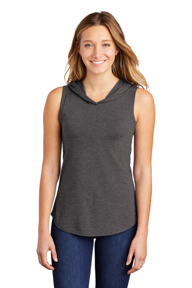 District  ® Women's Perfect Tri  ® Sleeveless Hoodie DT1375