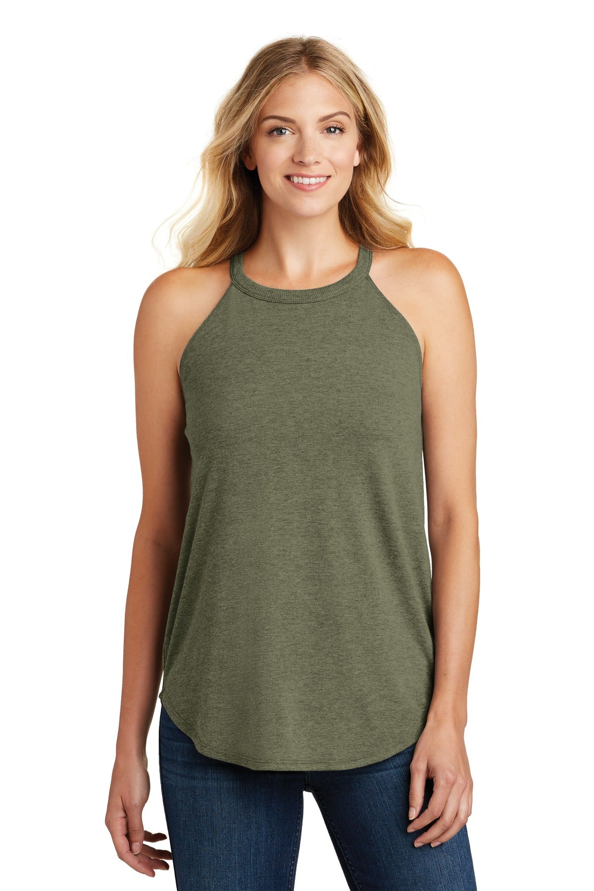 District  ® Women's Perfect Tri ® Rocker Tank DT137L