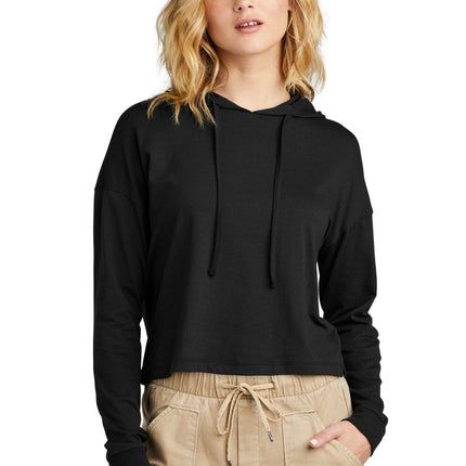 District ® Women's Perfect Tri ® Long Sleeve Hoodie. DM139L