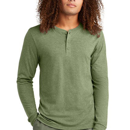 District ® Perfect Tri ® Long Sleeve Henley DT145