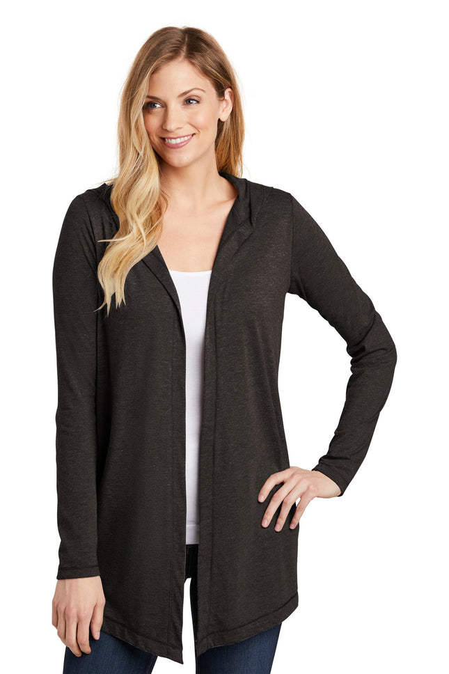 District  ® Women's Perfect Tri  ® Hooded Cardigan. DT156